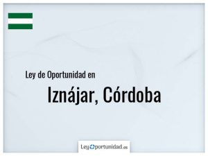 Ley oportunidad  Iznájar