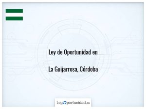 Ley oportunidad  La Guijarrosa