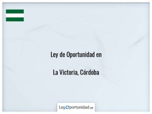 Ley oportunidad  La Victoria