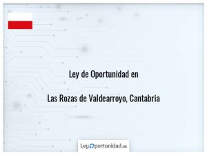 Ley oportunidad  Las Rozas de Valdearroyo