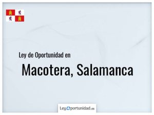 Ley oportunidad  Macotera
