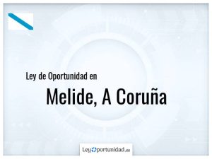 Ley oportunidad  Melide