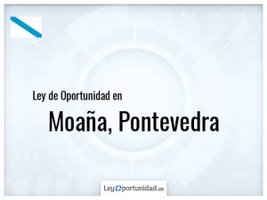 Ley oportunidad  Moaña