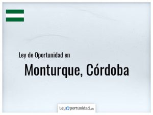 Ley oportunidad  Monturque