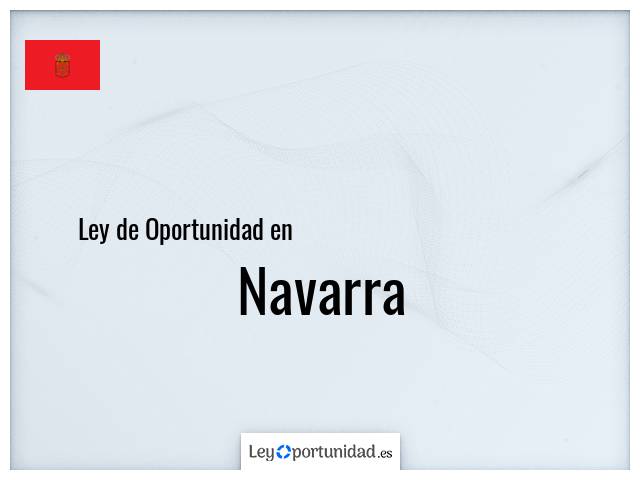 Ley oportunidad en Navarra