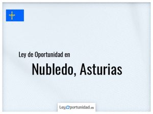 Ley oportunidad  Nubledo