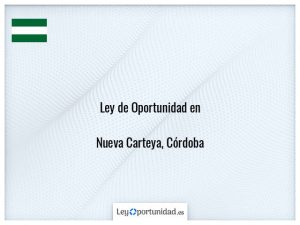 Ley oportunidad  Nueva Carteya