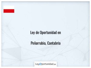 Ley oportunidad  Peñarrubia