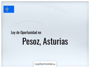 Ley oportunidad  Pesoz