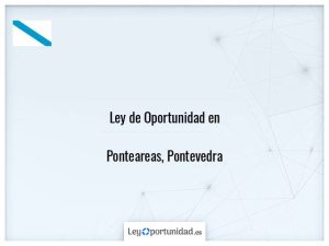 Ley oportunidad  Ponteareas