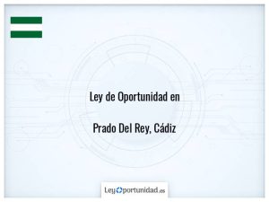 Ley oportunidad  Prado Del Rey