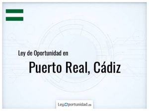 Ley oportunidad  Puerto Real
