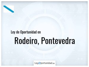 Ley oportunidad  Rodeiro