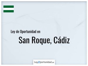 Ley oportunidad  San Roque