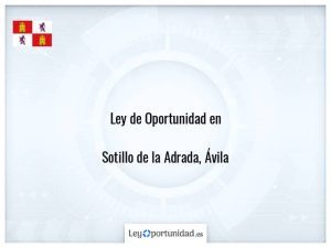 Ley oportunidad  Sotillo de la Adrada