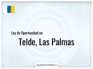 Ley oportunidad  Telde